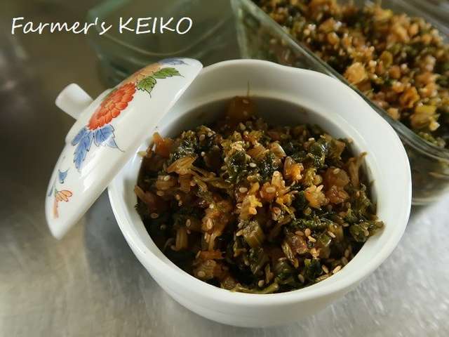 【農家のレシピ】セロリの葉の佃煮